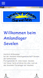 Mobile Screenshot of amelandlager-sevelen.de