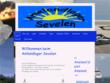 Tablet Screenshot of amelandlager-sevelen.de
